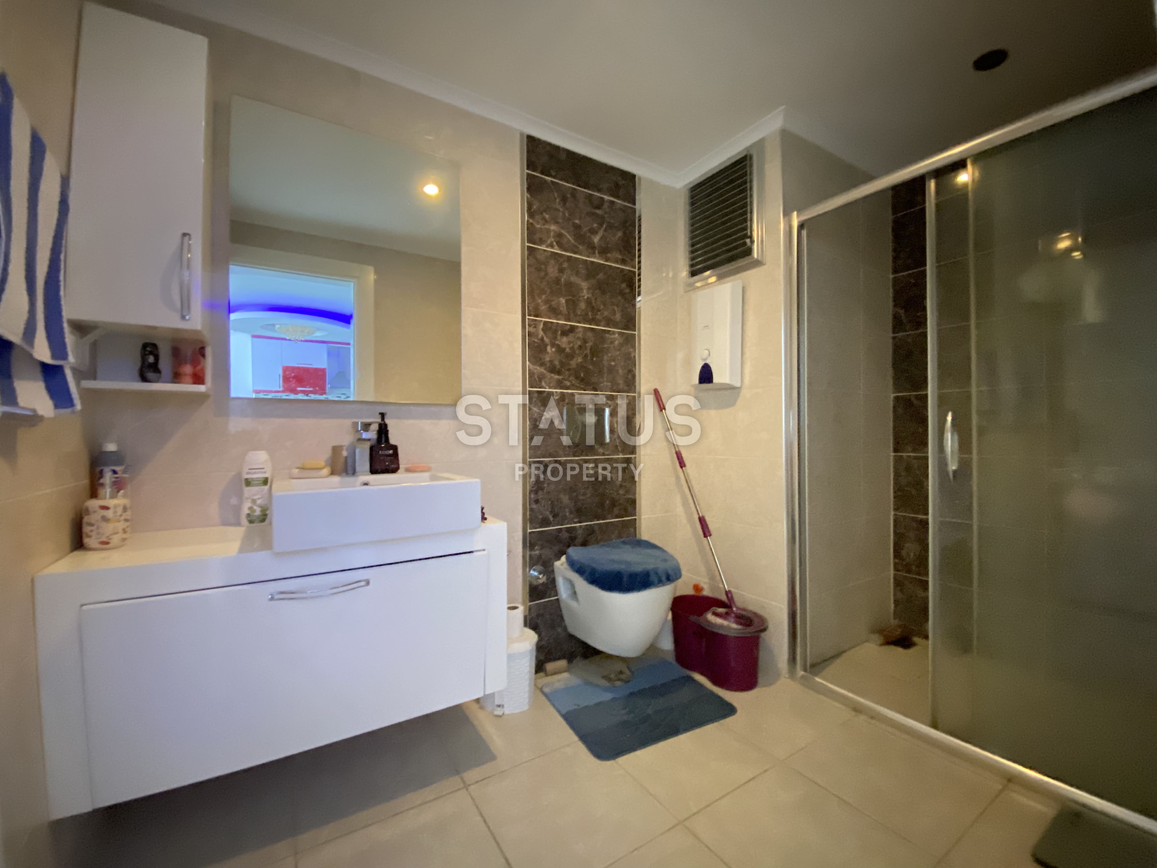 Двухкомнатная квартира в 150 метрах от моря в Каргыджаке 75м2 фото 19