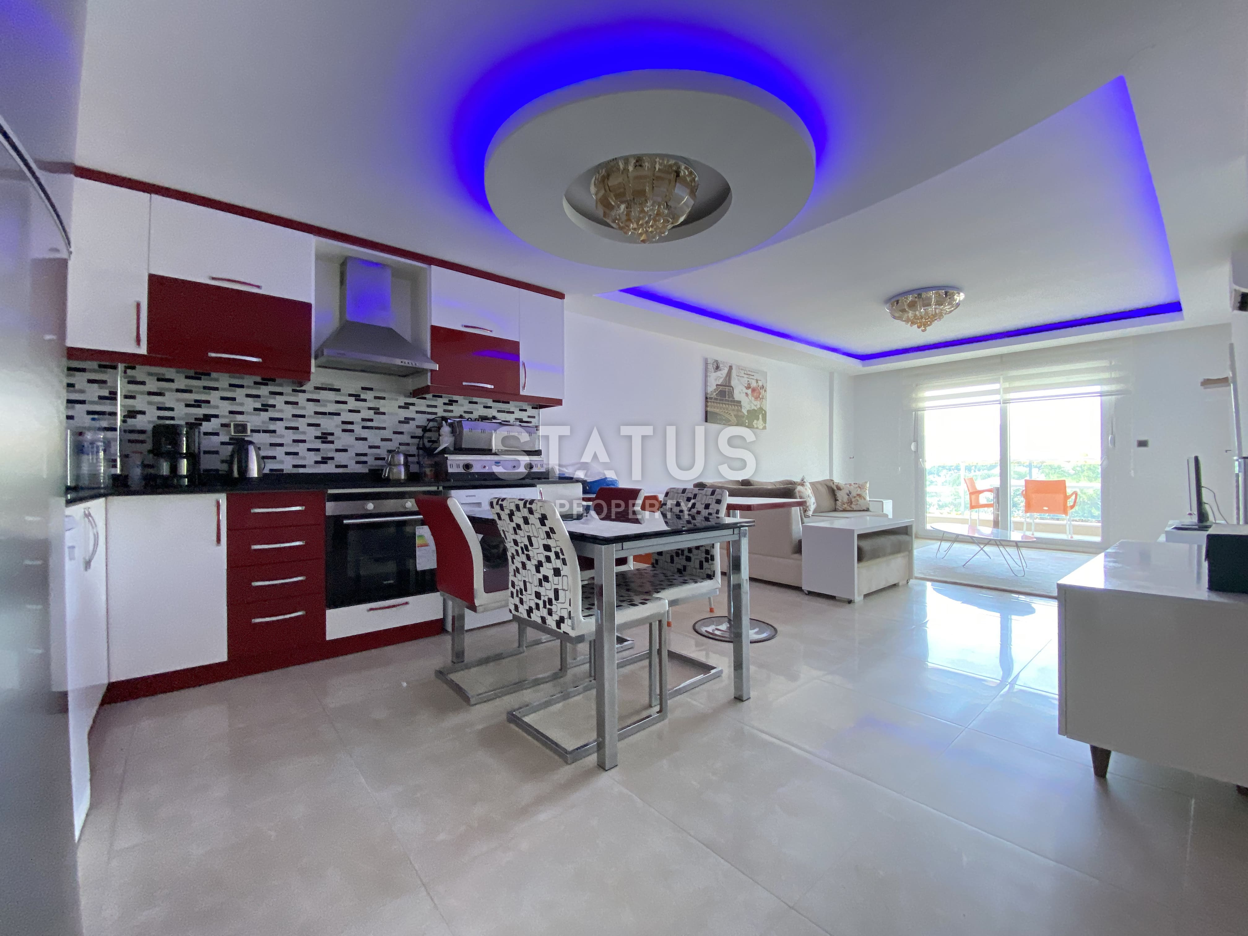 Двухкомнатная квартира в 150 метрах от моря в Каргыджаке 75м2 фото 22