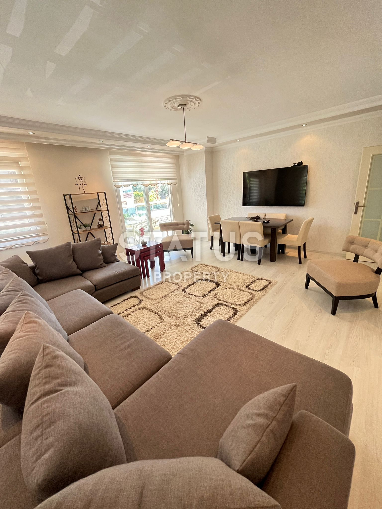 Трёхкомнатная квартира с хорошим ремонтом в центре Алании. 130м2. фото 20