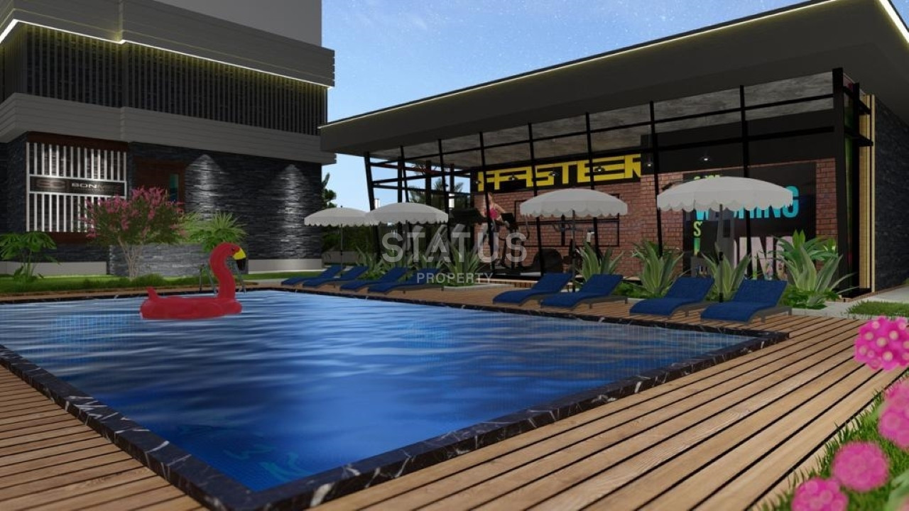 New residential complex in Kargicak in shared construction. 55m2-158m2 фото 11