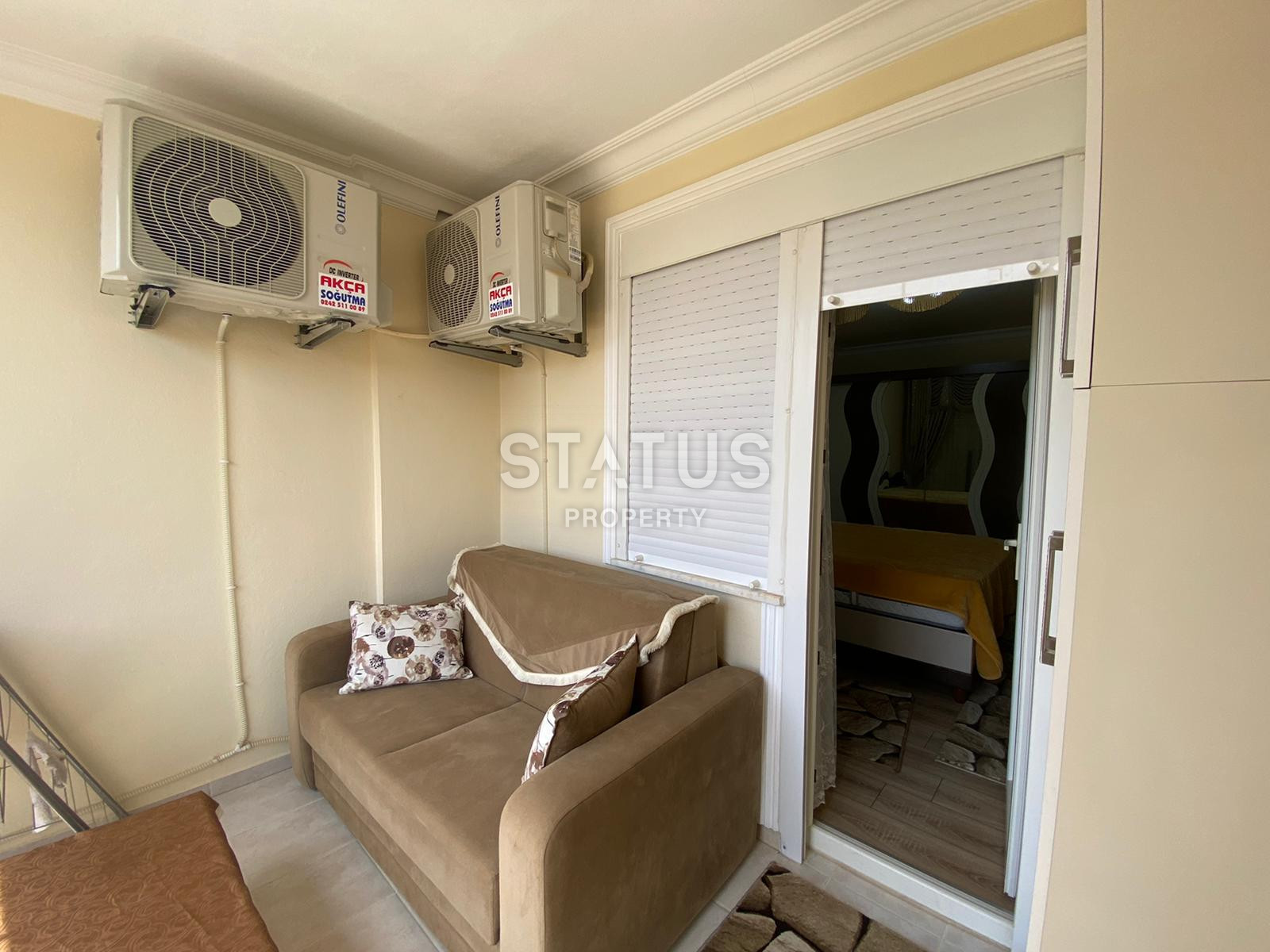 Трёхкомнатная квартира в 200м от моря в Тосмуре.110м2 фото 10