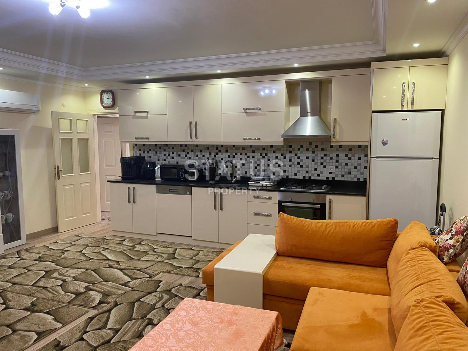 Трёхкомнатная квартира в 200м от моря в Тосмуре.110м2 фото 15