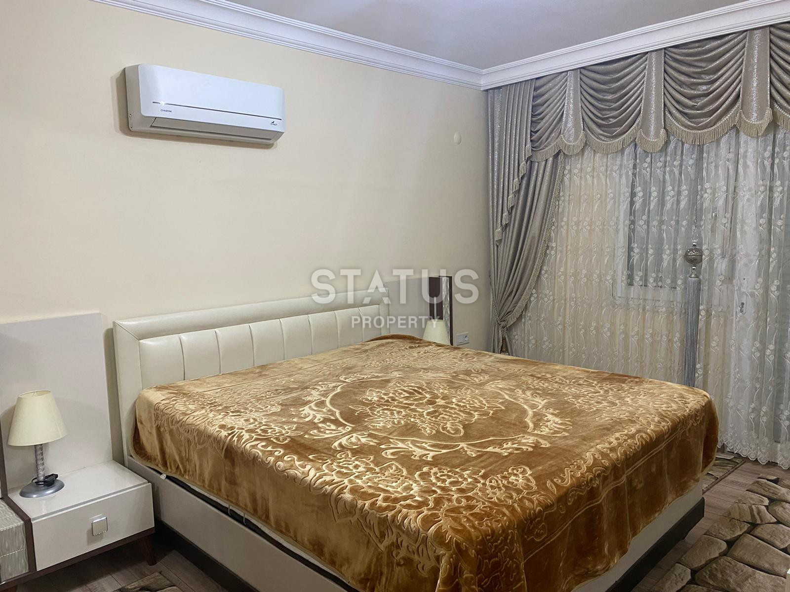 Трёхкомнатная квартира в 200м от моря в Тосмуре.110м2 фото 16