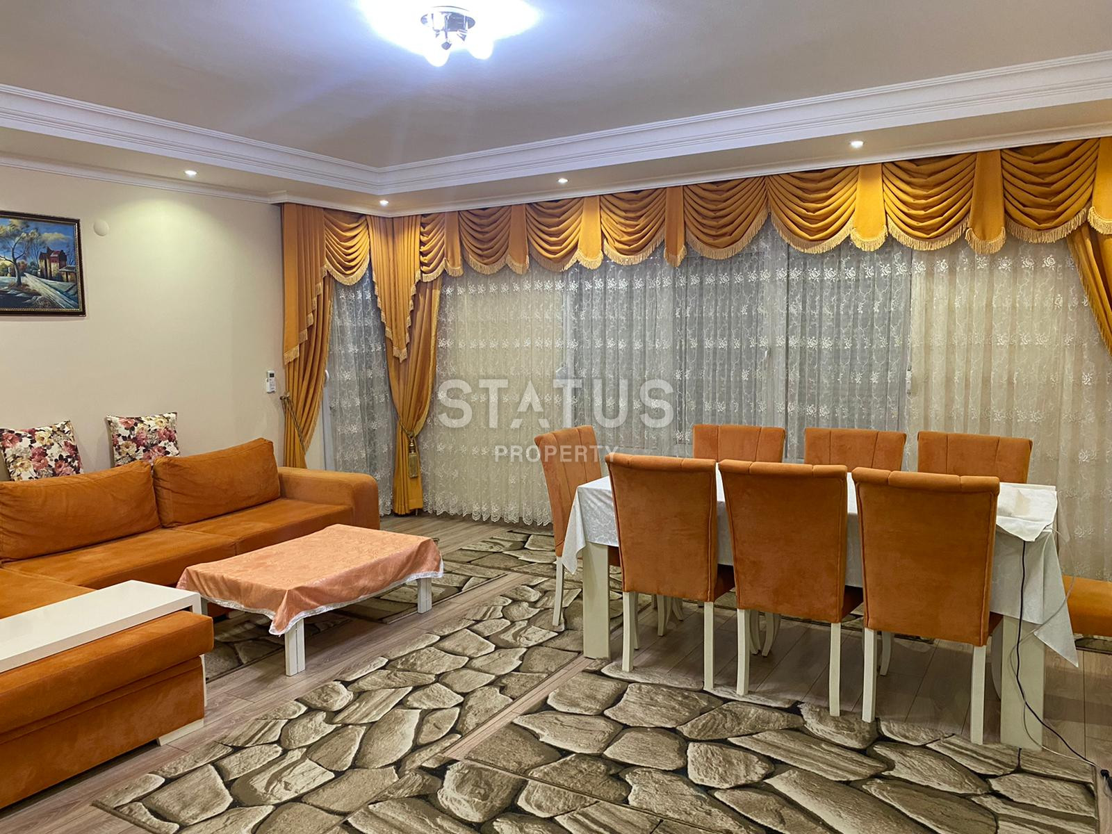 Трёхкомнатная квартира в 200м от моря в Тосмуре.110м2 фото 22