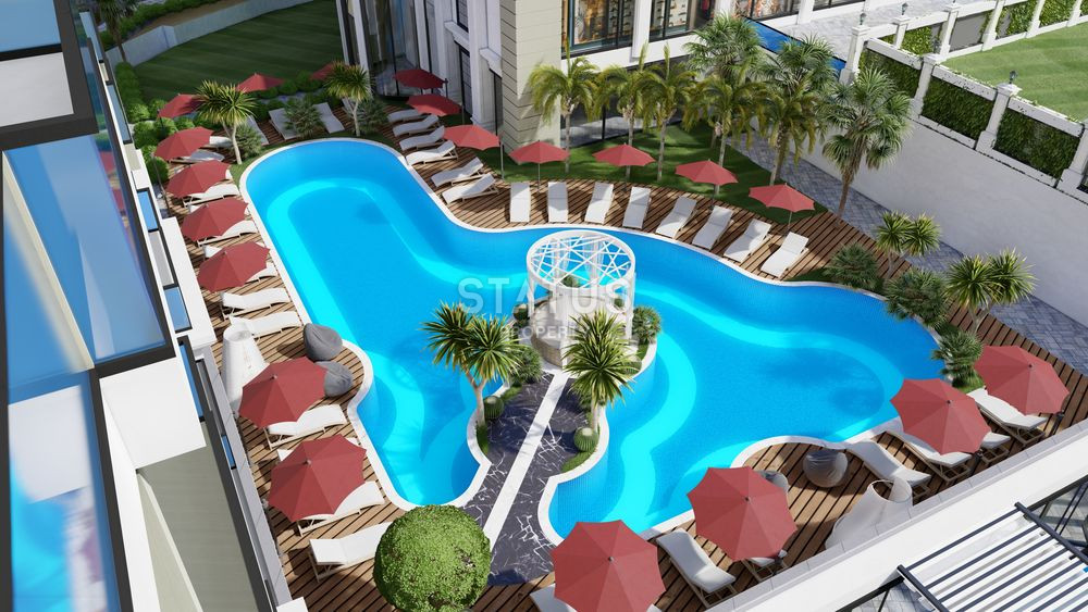 Шикарный проект с просторными планировками квартир в Каргыджаке. 65м2-90м2  - 130м2 фото 4