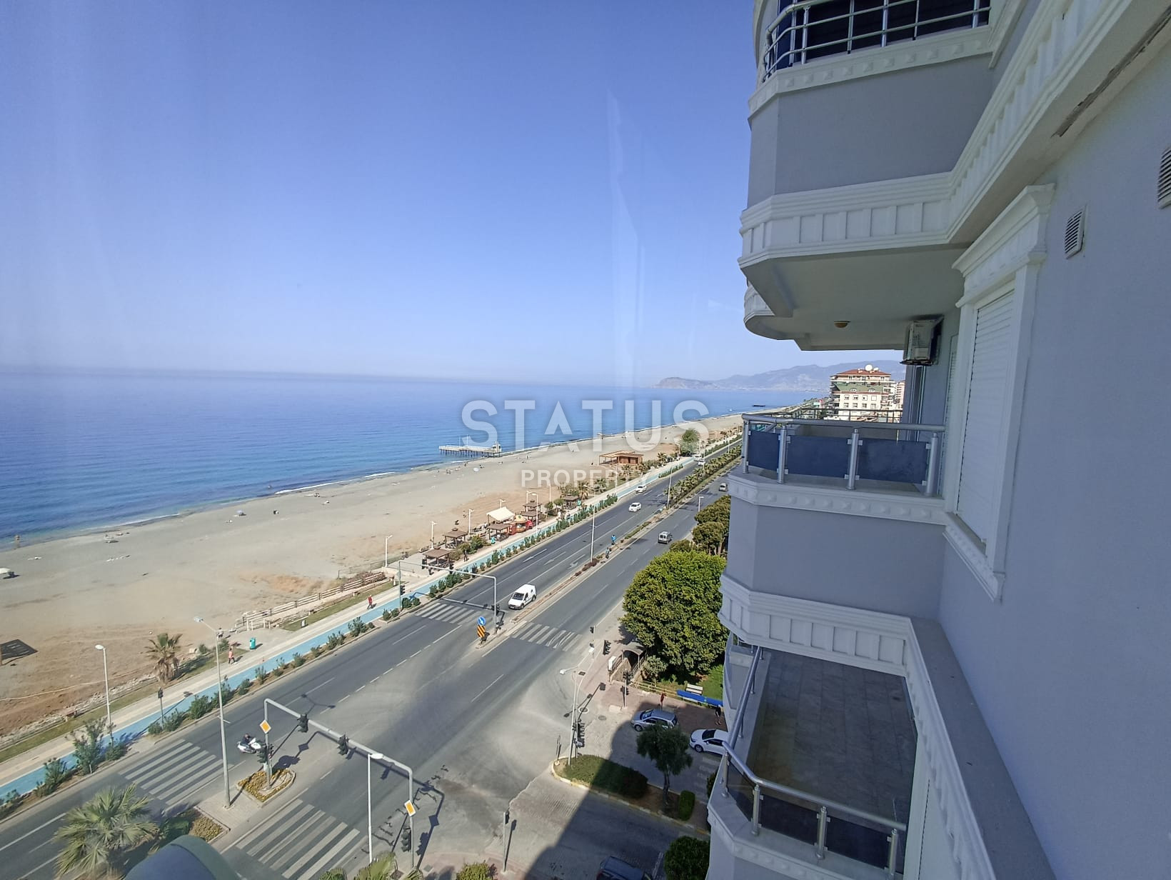 Apartment with a gorgeous sea view, 1 line 2+1, 155m2 фото 3