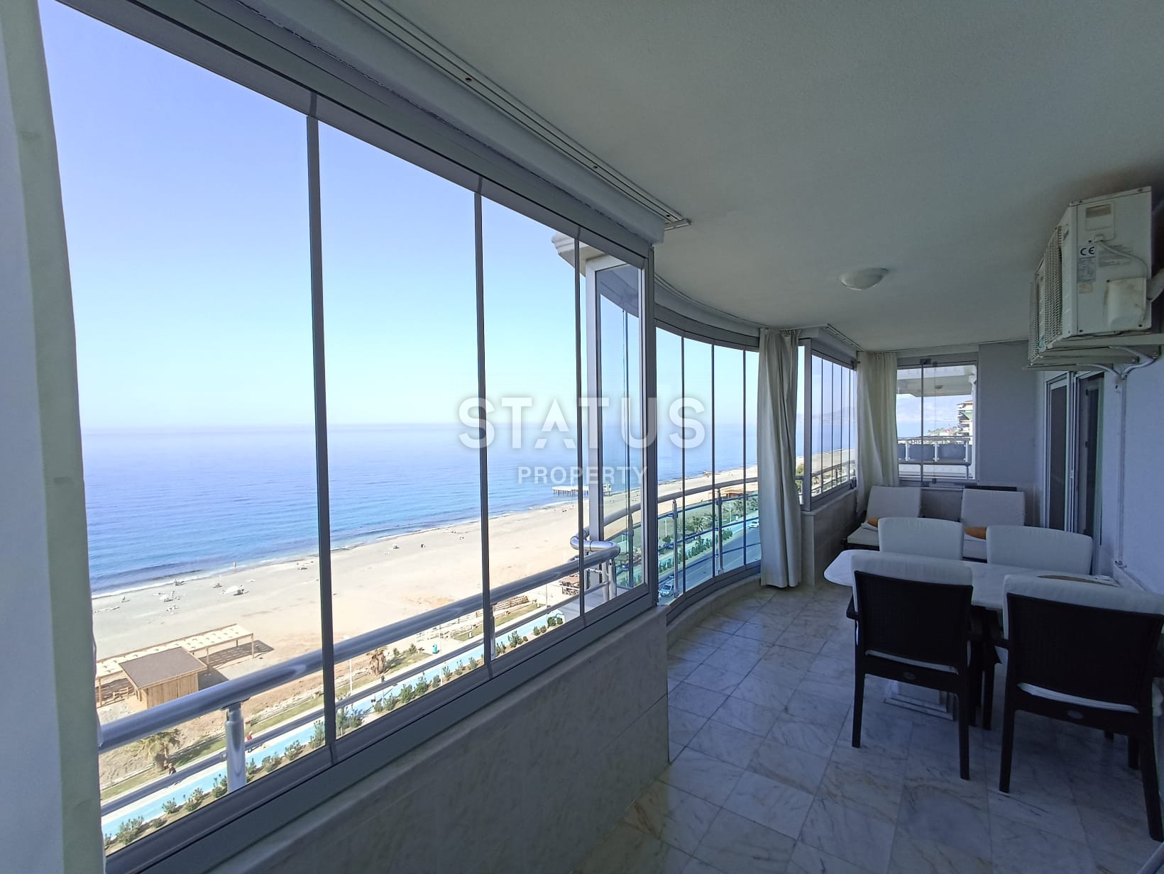 Apartment with a gorgeous sea view, 1 line 2+1, 155m2 фото 24