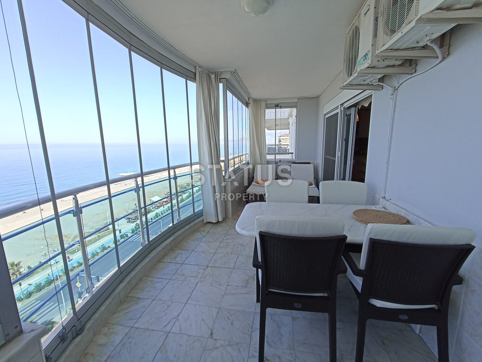 Apartment with a gorgeous sea view, 1 line 2+1, 155m2 фото 27