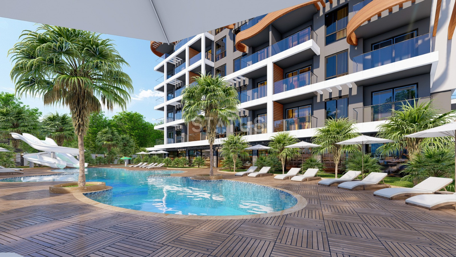 Новый проект от премиального застройщика в Авсалларе, 63м2-142,5 м2 фото 4