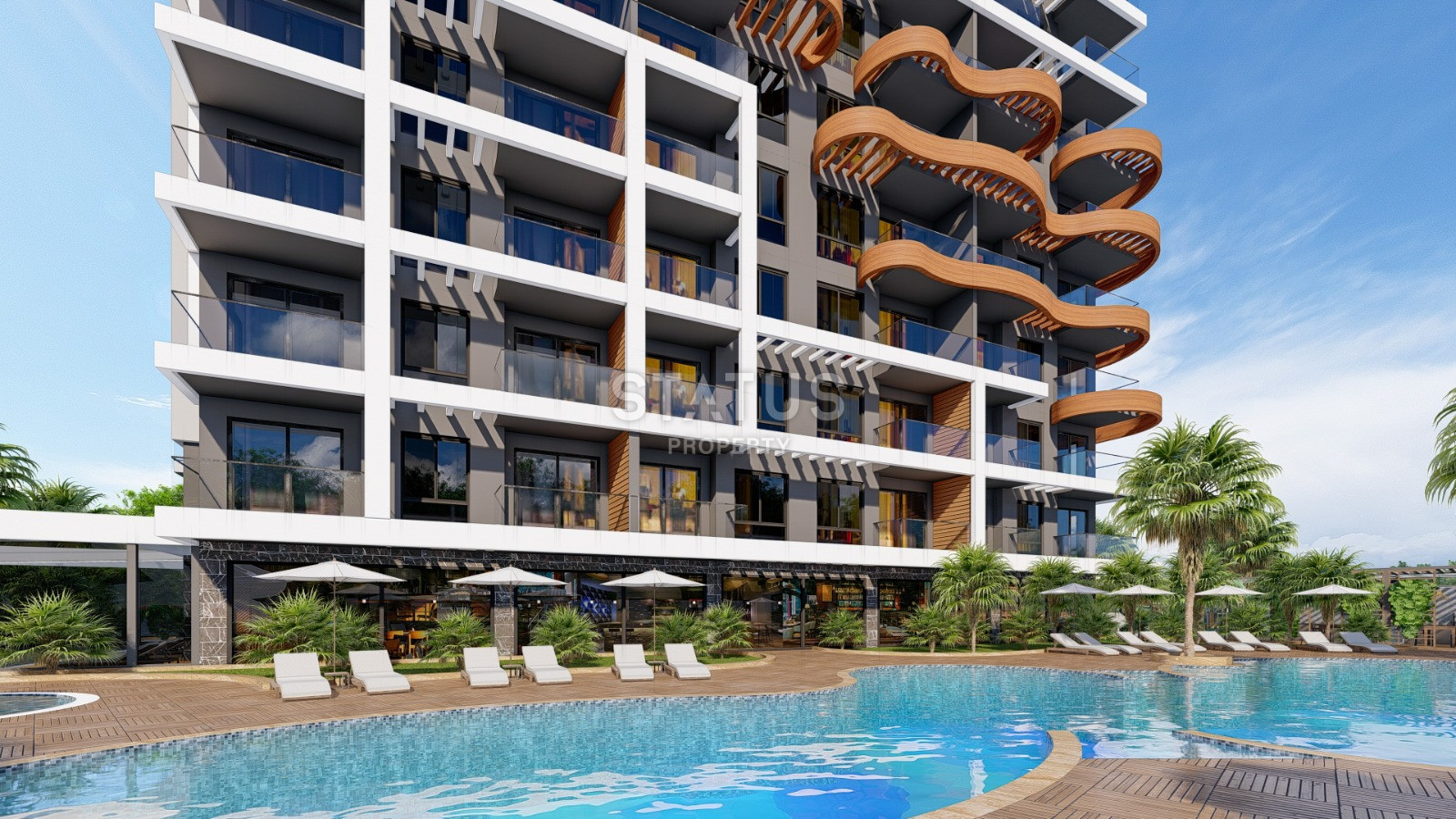 Новый проект от премиального застройщика в Авсалларе, 63м2-142,5 м2 фото 9