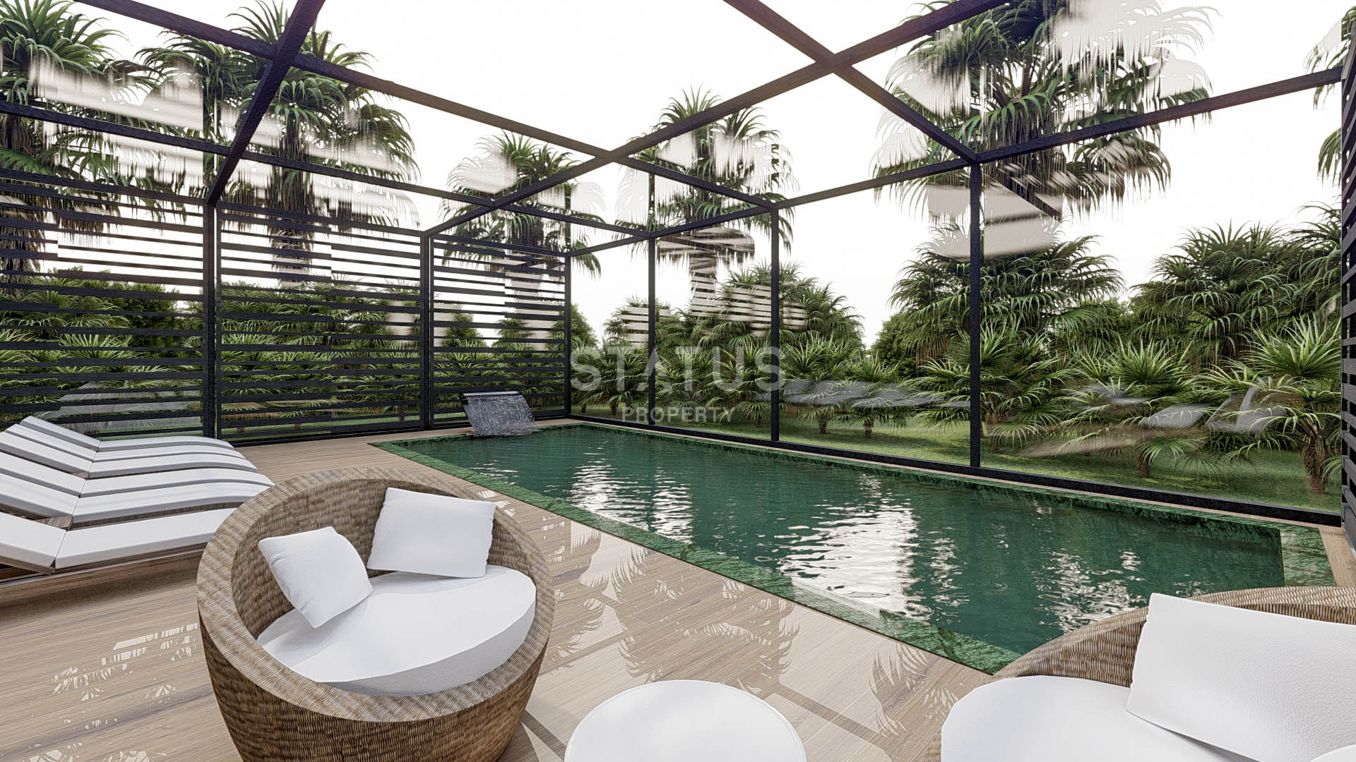 Новый проект от премиального застройщика в Авсалларе, 63м2-142,5 м2 фото 20