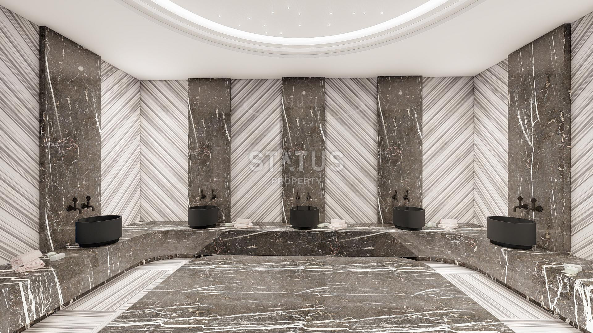 Новый проект от премиального застройщика в Авсалларе, 63м2-142,5 м2 фото 25