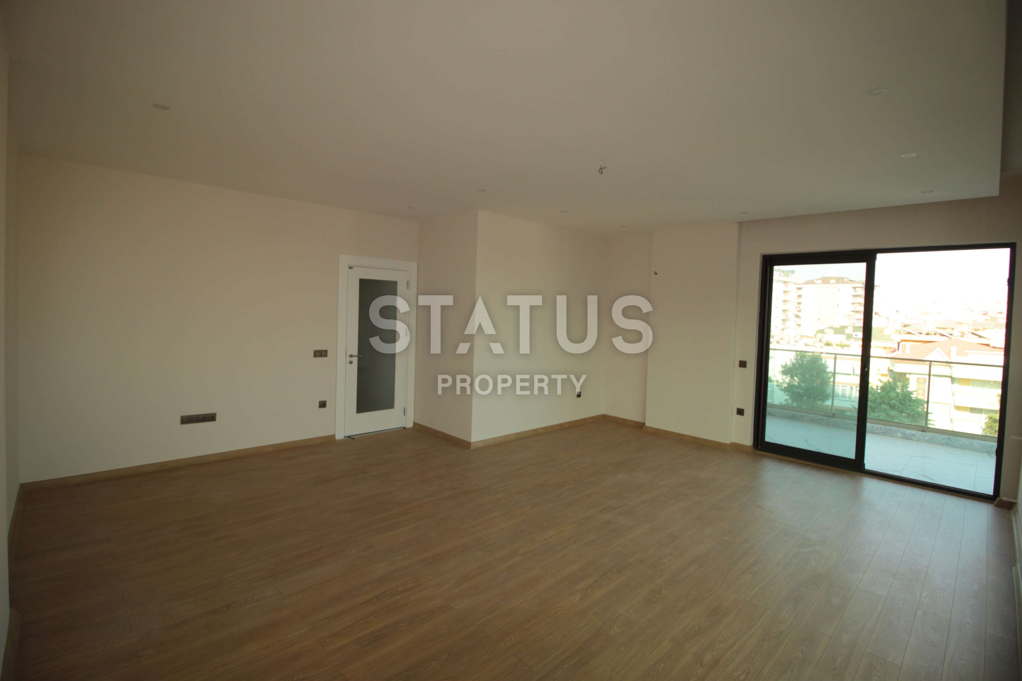 Большая квартира с отдельной кухней в центре Алании в новом доме. 150 кв.м. фото 17