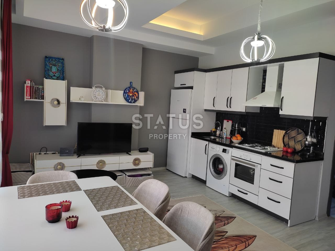 Меблированные апартаменты 1+1 в новом комплексе с инфраструктурой в районе Махмутлар, 60 м2 фото 8