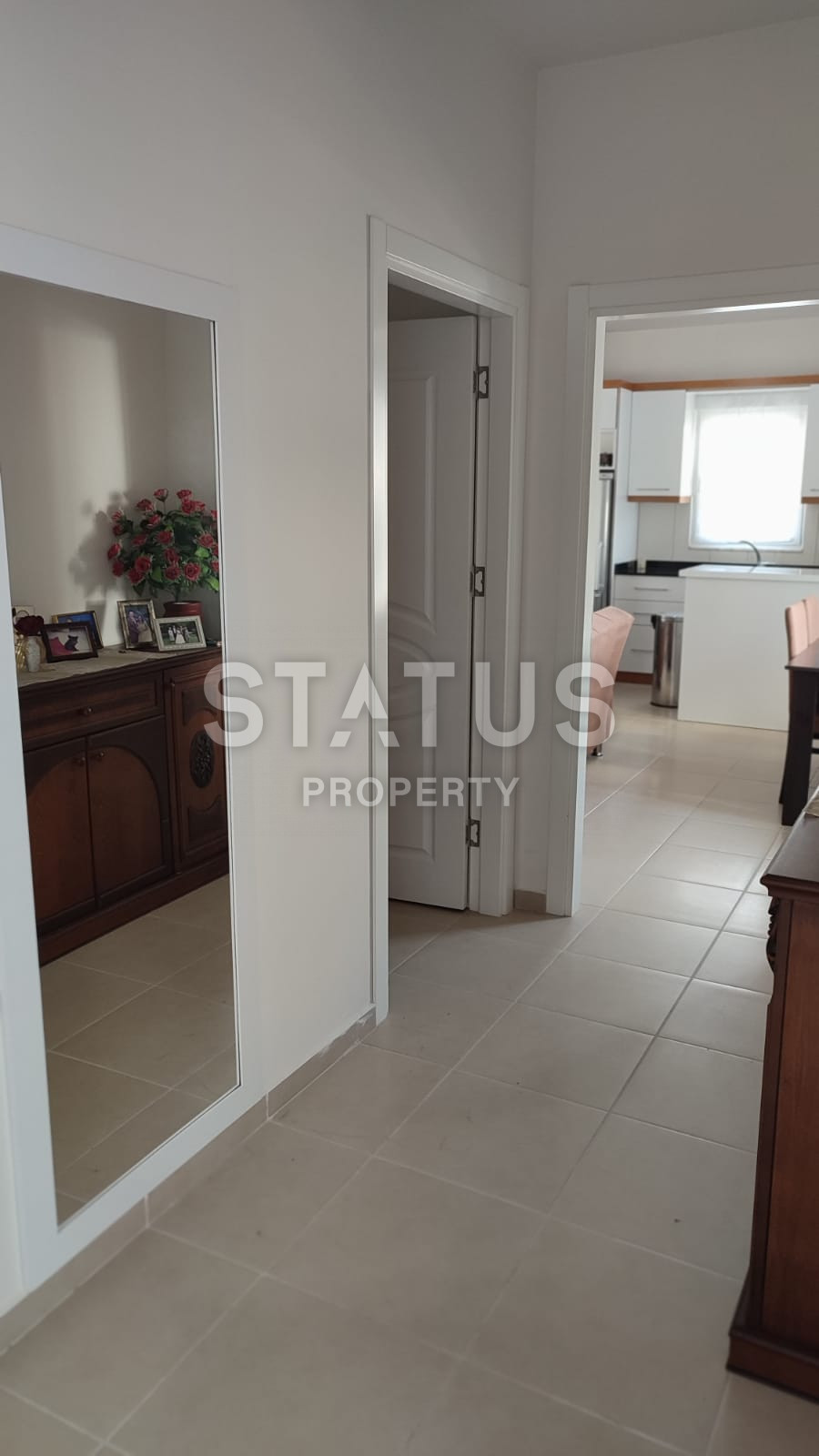 Трёхкомнатная меблированная квартира с хорошей локацией в Махмутларе. 100м2 фото 8