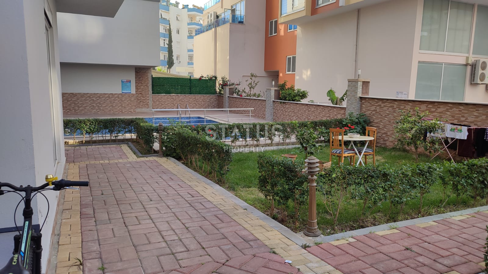 Трёхкомнатная меблированная квартира с хорошей локацией в Махмутларе. 100м2 фото 14