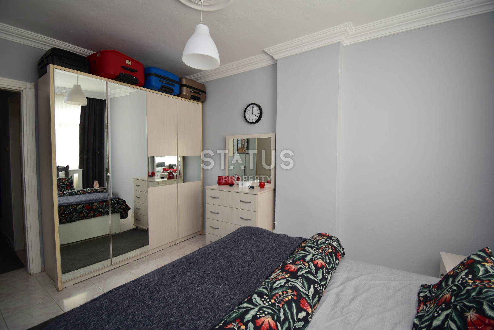 Просторная двухкомнатная квартира 100м от моря в Махмутларе. 60м2 фото 4