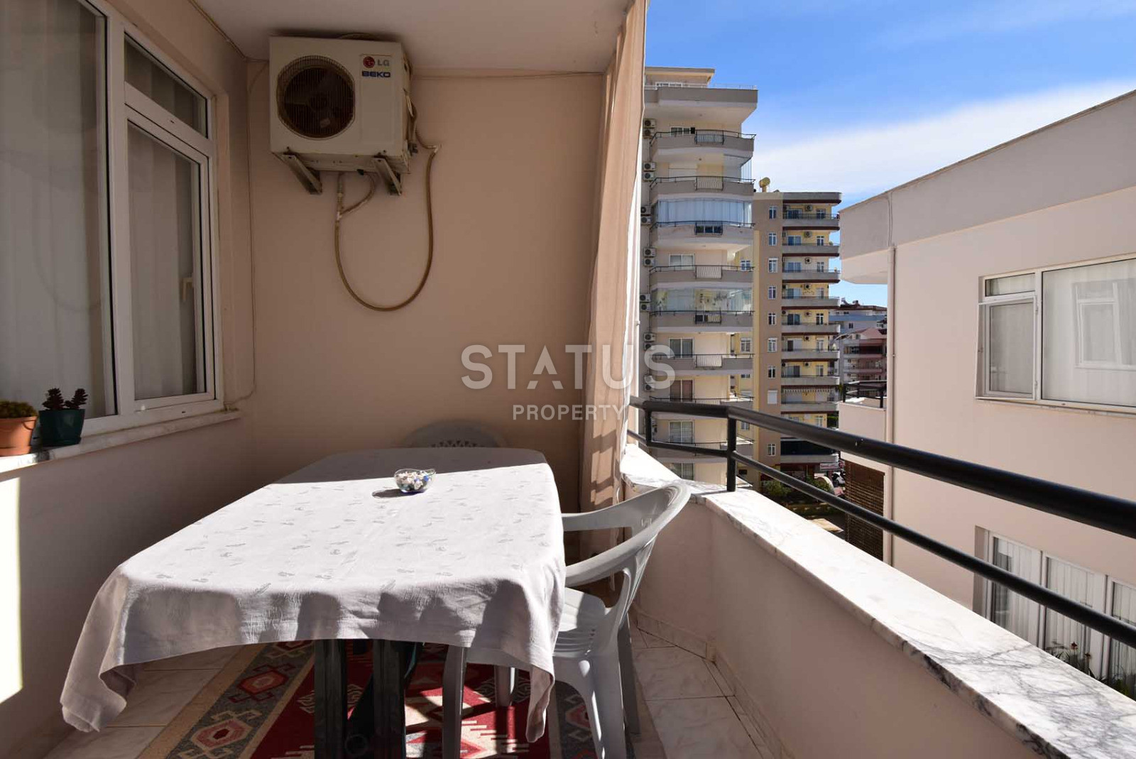 Просторная двухкомнатная квартира 100м от моря в Махмутларе. 60м2 фото 5