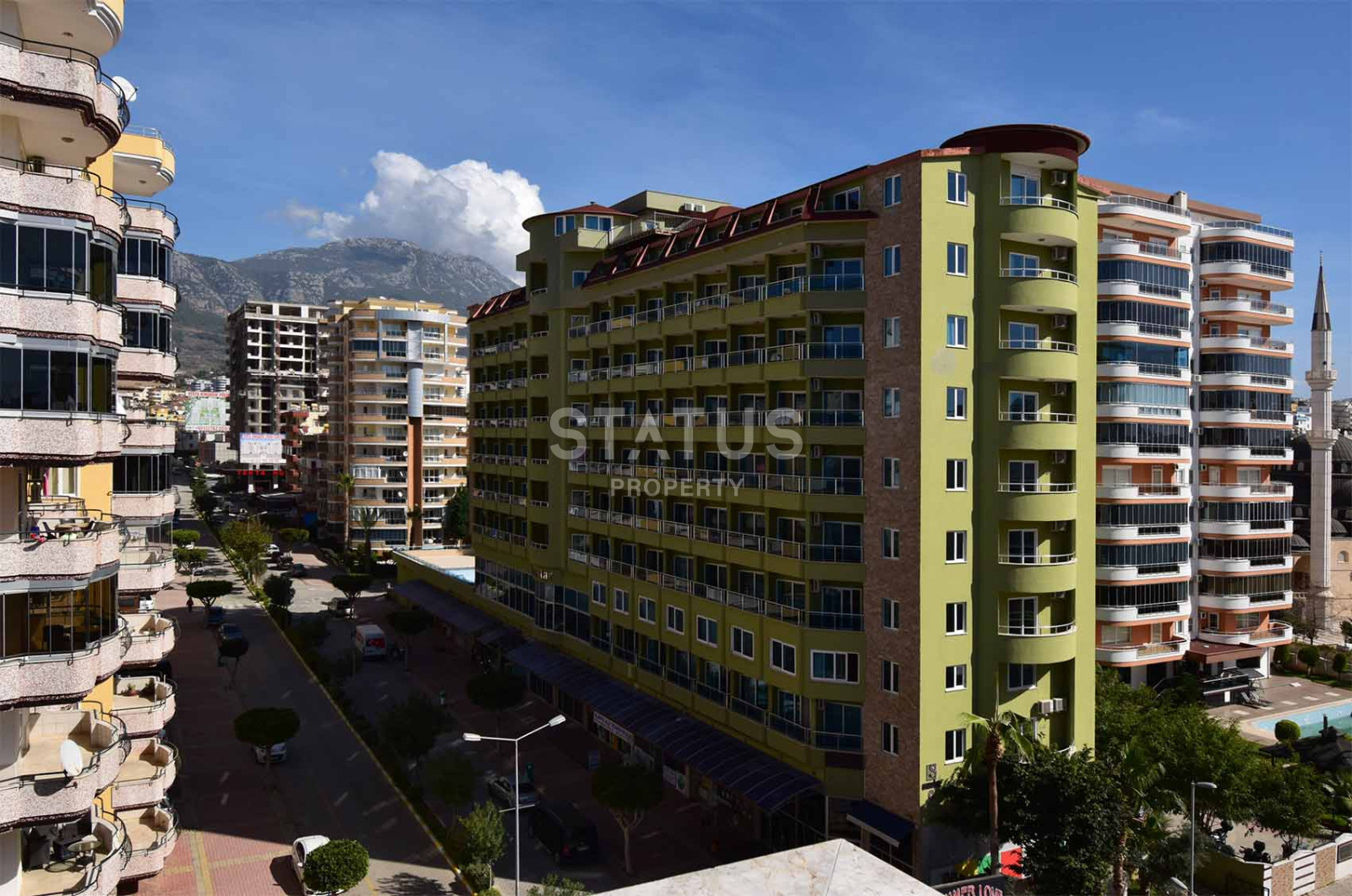 Просторная двухкомнатная квартира 100м от моря в Махмутларе. 60м2 фото 14