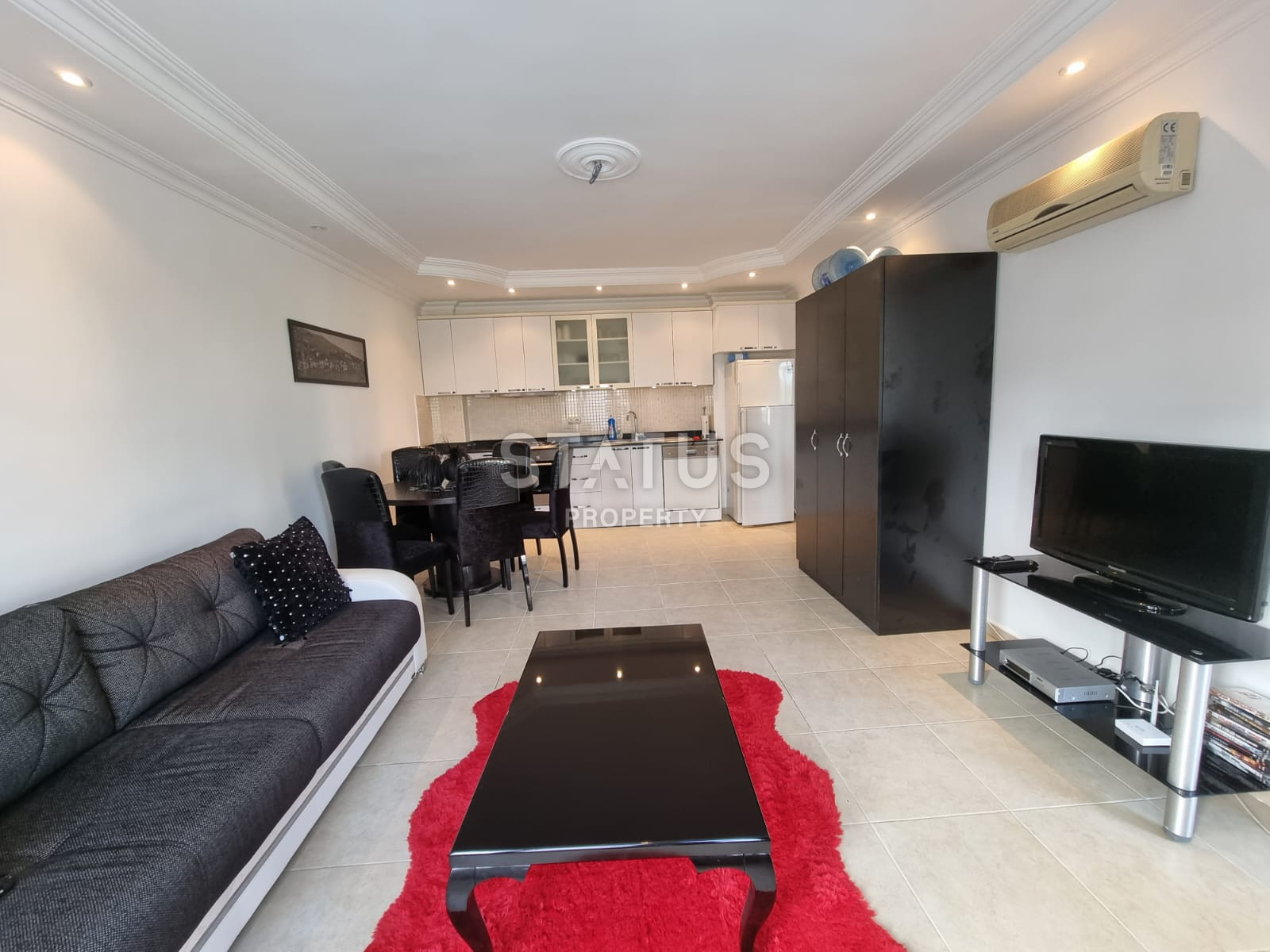 Двухкомнатная меблированная квартира в  Джикджилли. 65м2 фото 11