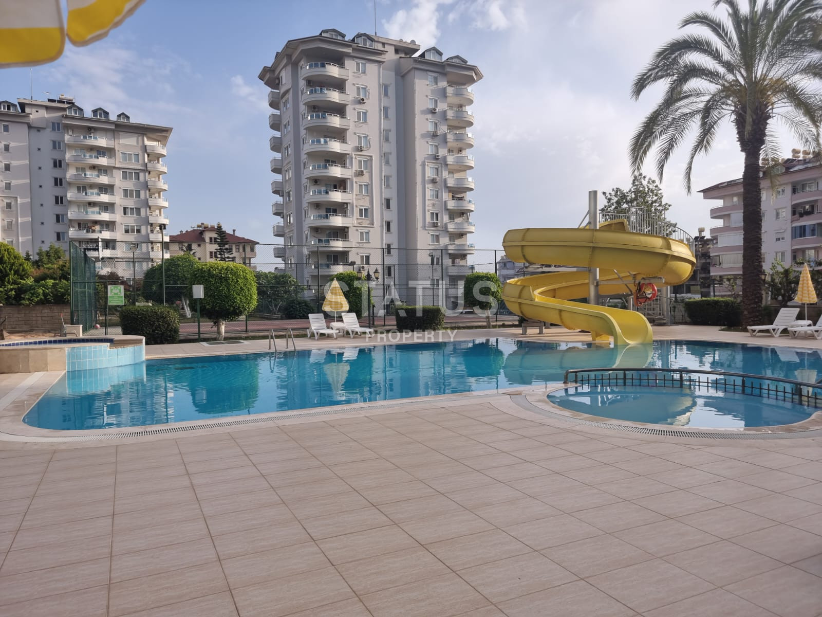 Двухкомнатная меблированная квартира в  Джикджилли. 65м2 фото 12