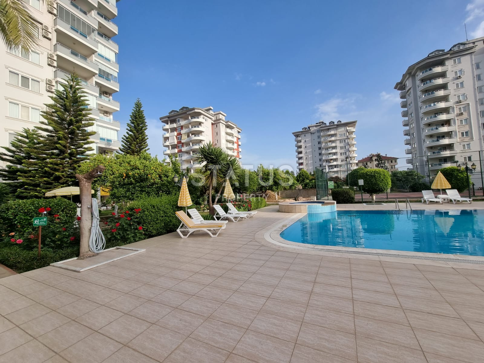 Двухкомнатная меблированная квартира в  Джикджилли. 65м2 фото 18