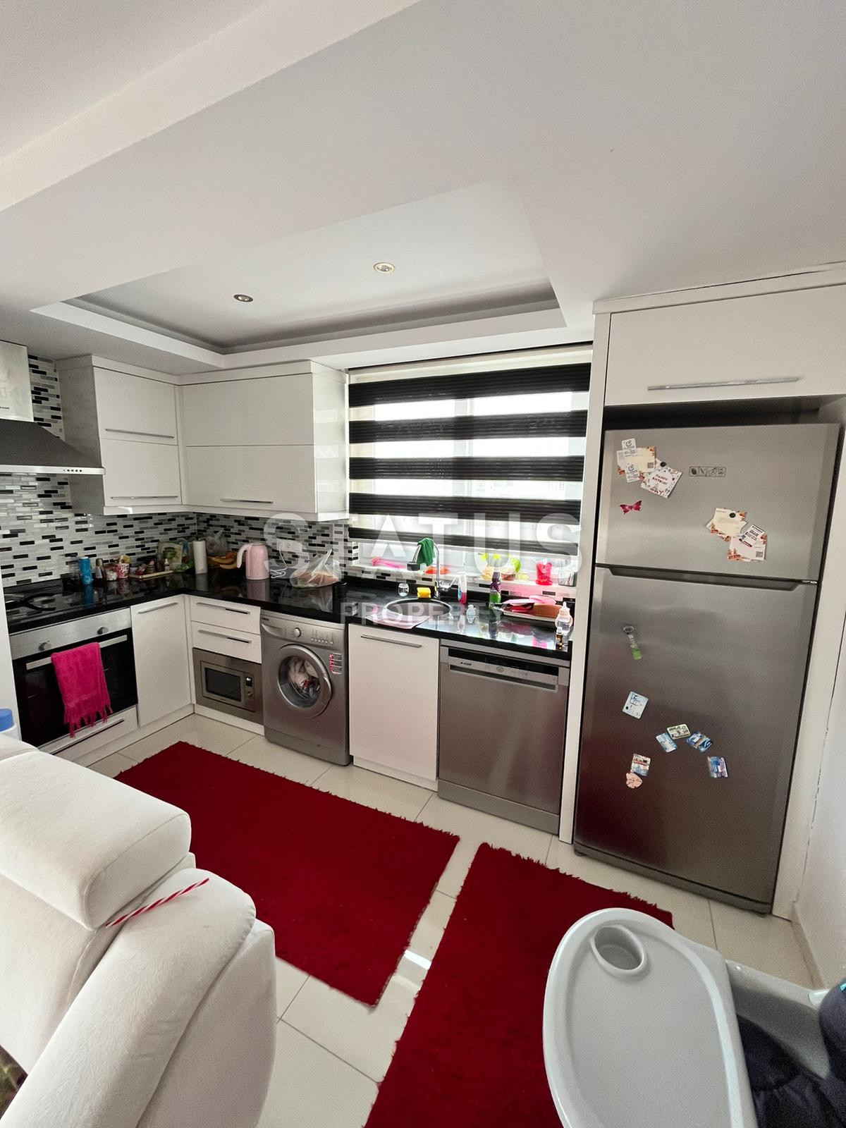 Furnished apartments in the center of Alanya with a view of the sea and the fortress, 50 m2 фото 3