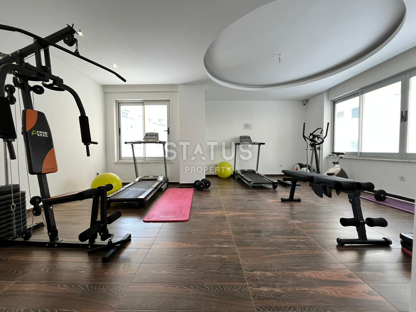 Furnished apartments in the center of Alanya with a view of the sea and the fortress, 50 m2 фото 4