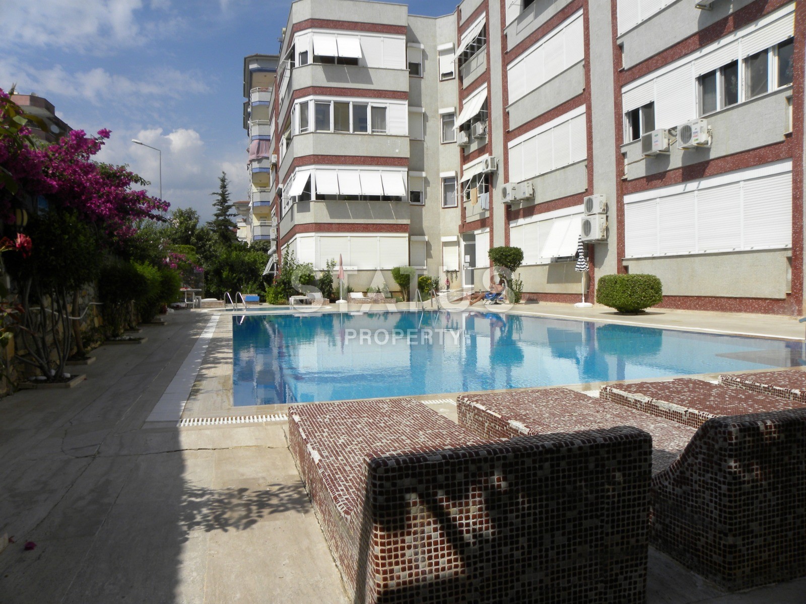 Двухкомнатная квартира в Обе в комплексе с бассейном, 70 м2 фото 5