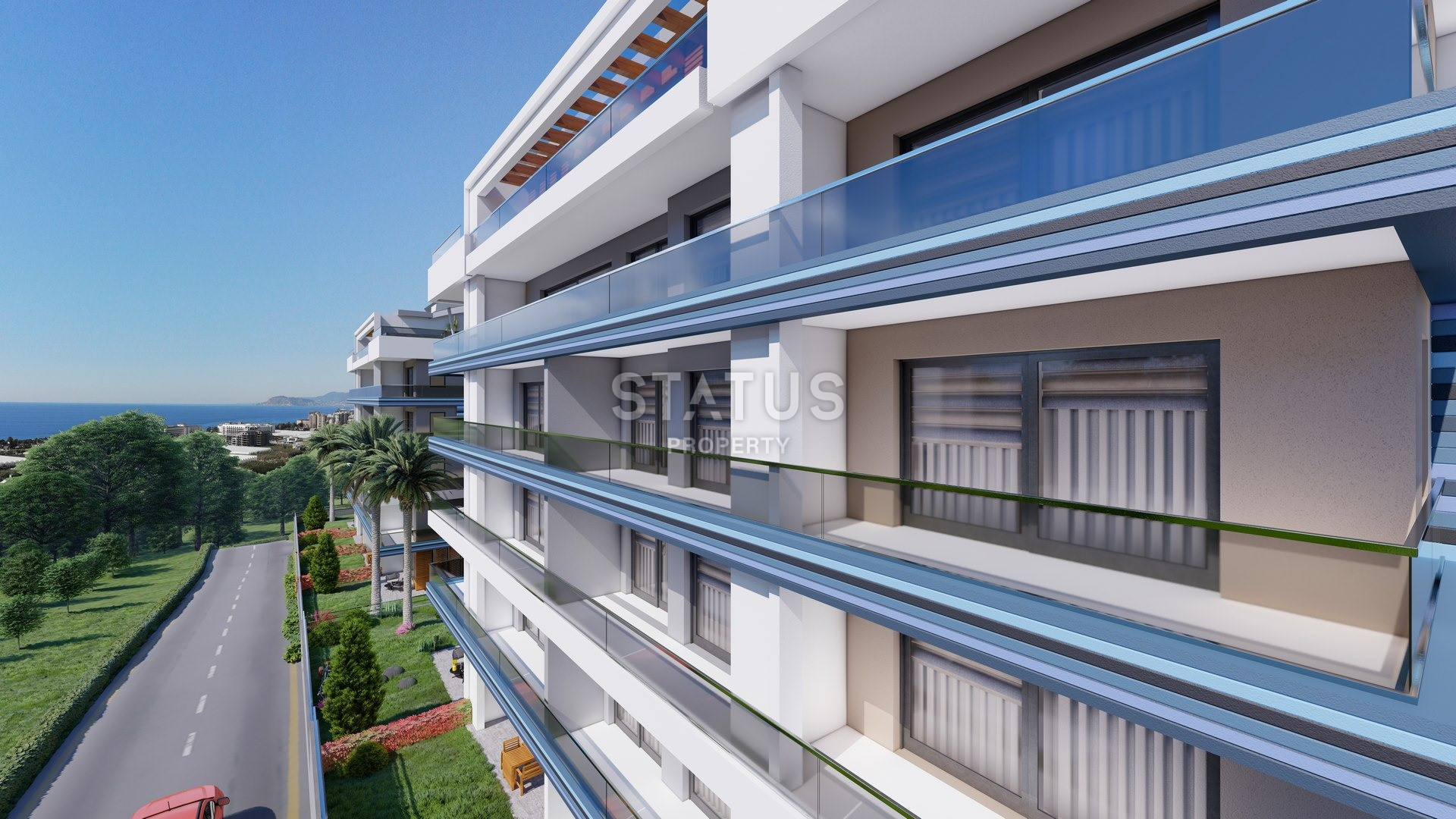 One-bedroom apartment in Kargicak in a project under construction. 62m2 фото 33