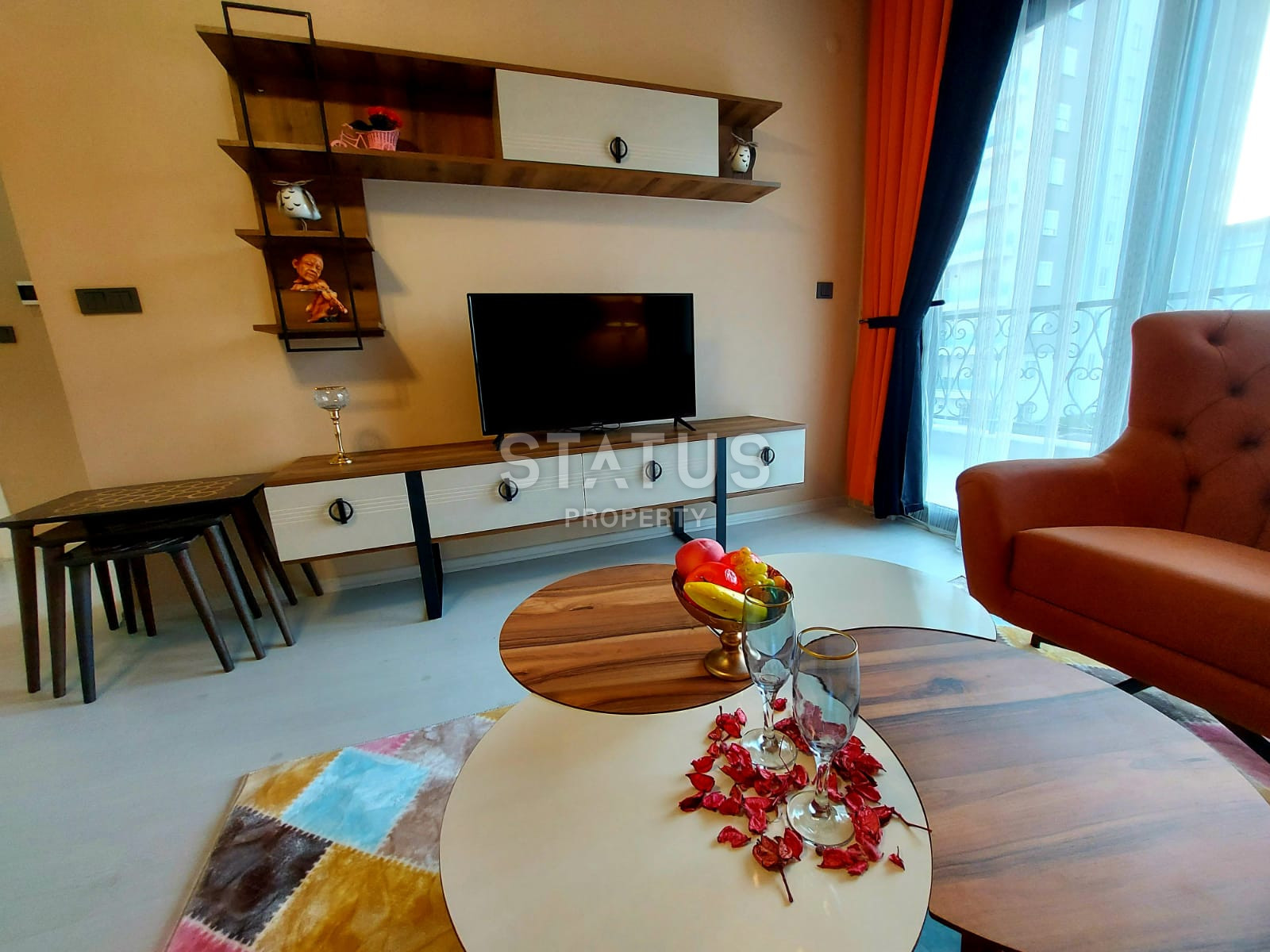 Уютная меблированная квартира в 400м от пляжа в Махмутларе. 65м2 фото 3