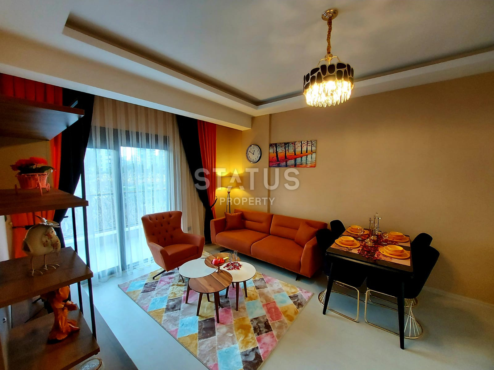 Уютная меблированная квартира в 400м от пляжа в Махмутларе. 65м2 фото 5