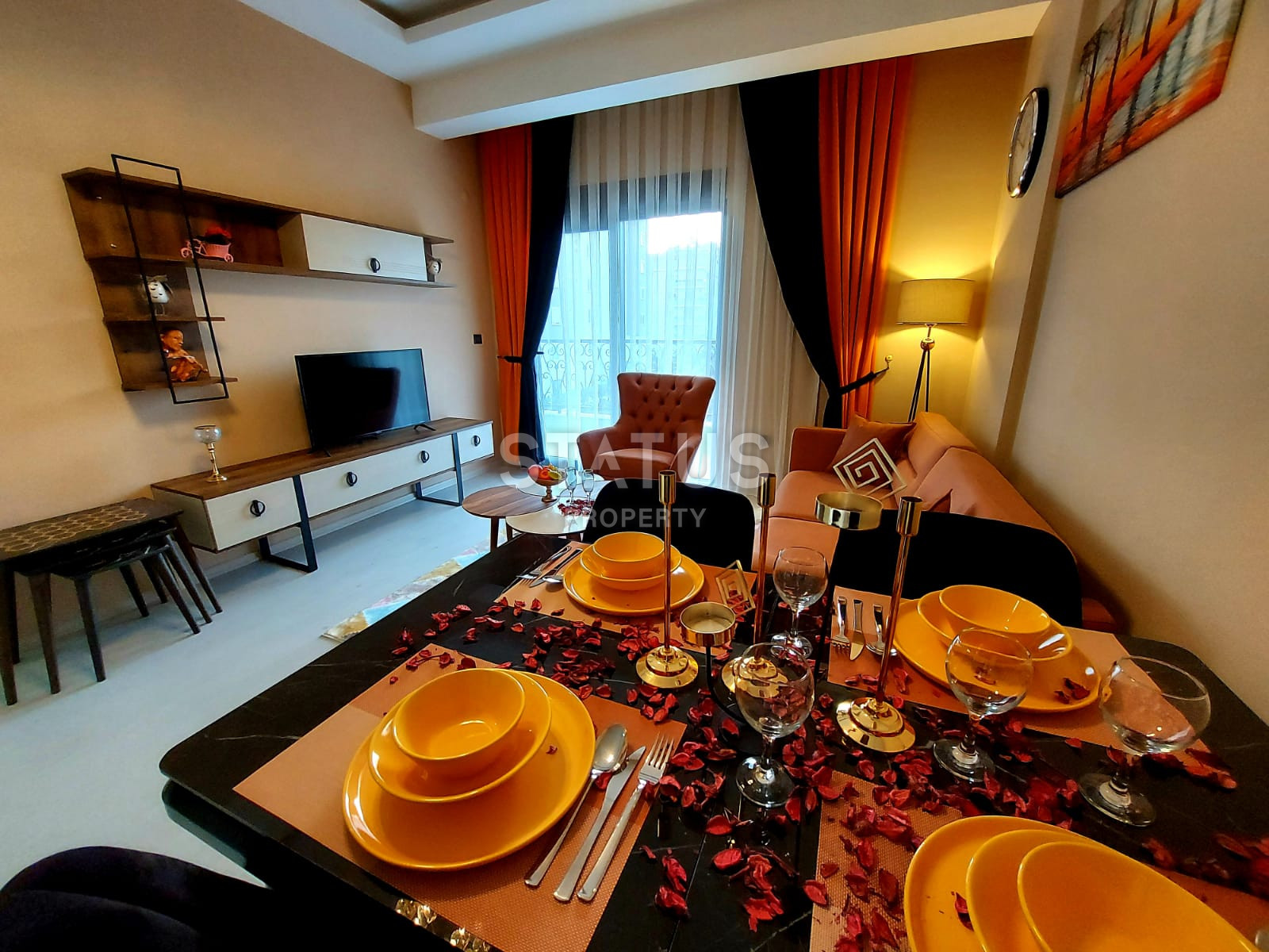 Уютная меблированная квартира в 400м от пляжа в Махмутларе. 65м2 фото 10