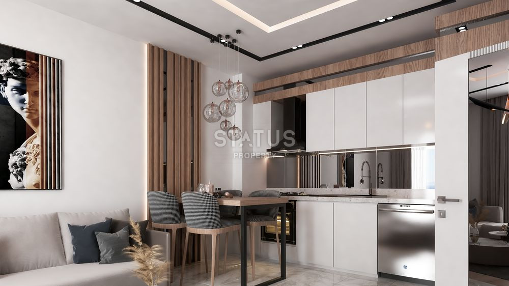 Новый инвестиционный проект в Анталье в районе Алтынташ. 60м2 - 73м2 фото 2