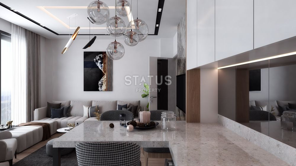 Новый инвестиционный проект в Анталье в районе Алтынташ. 60м2 - 73м2 фото 3