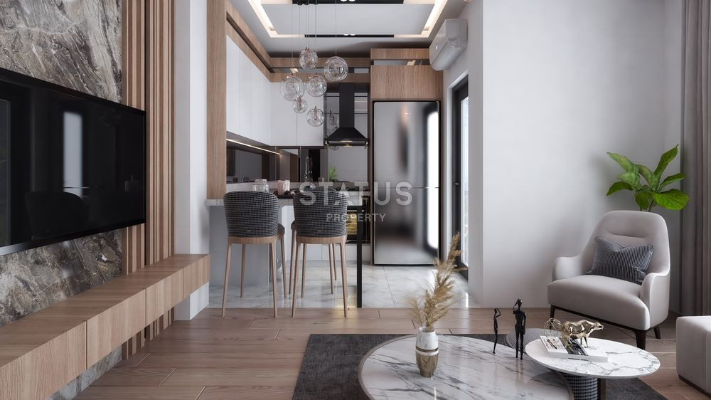 Новый инвестиционный проект в Анталье в районе Алтынташ. 60м2 - 73м2 фото 4