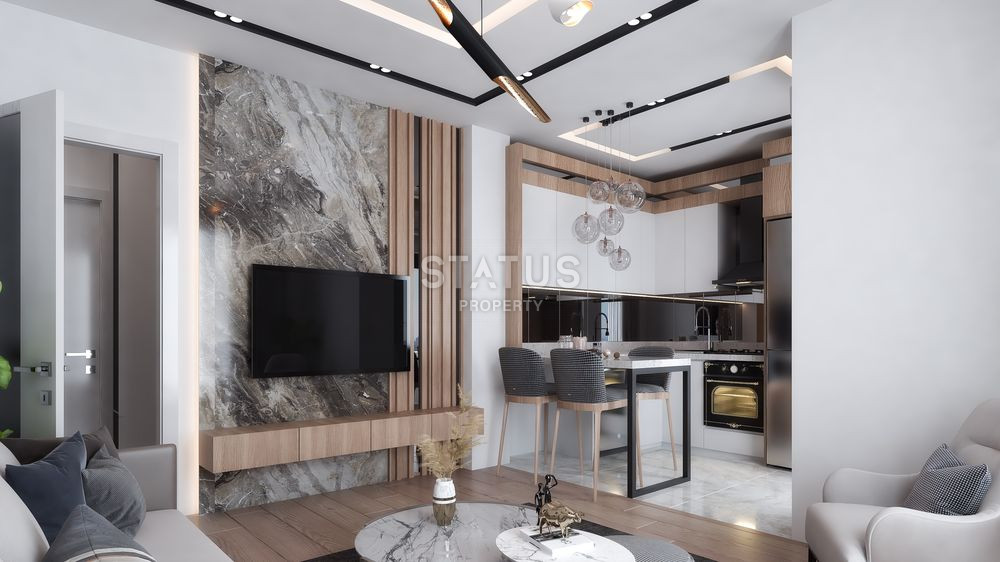 Новый инвестиционный проект в Анталье в районе Алтынташ. 60м2 - 73м2 фото 6