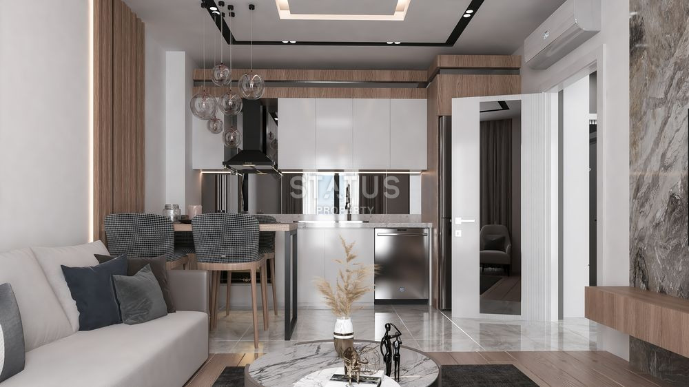 Новый инвестиционный проект в Анталье в районе Алтынташ. 60м2 - 73м2 фото 11