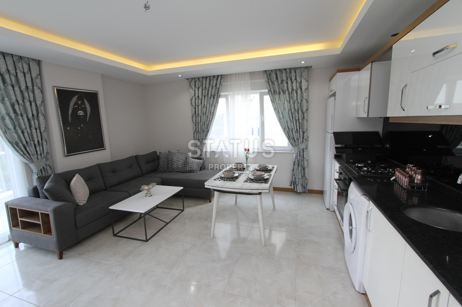 modern, furnished 2+1 apartments with a total area of 120m2, Mahmutlar фото 6