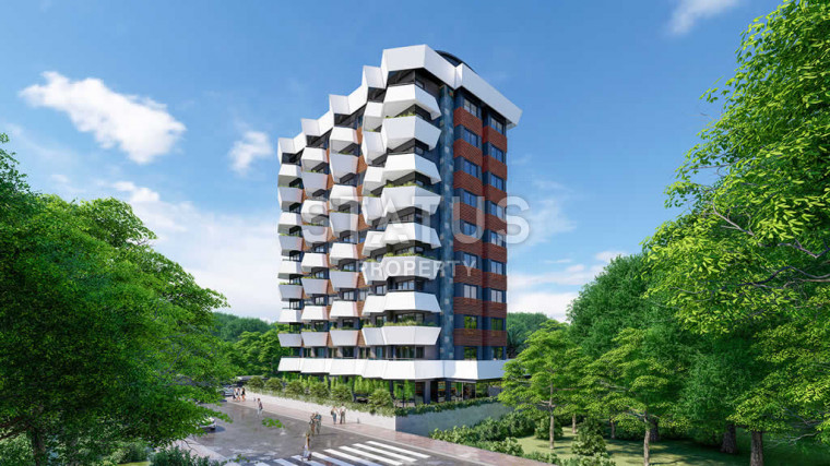 Новая квартира на этапе сдачи в Махмутларе. 55 м2 фото 1