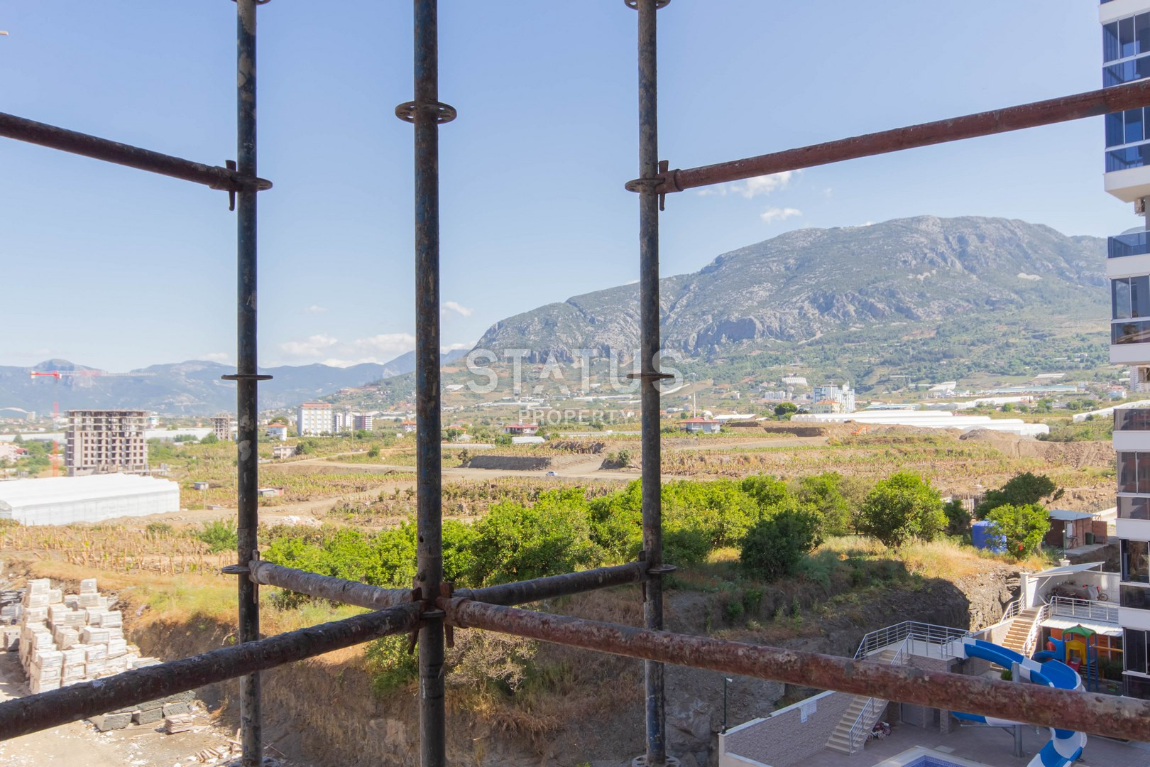 Новая квартира на этапе сдачи в Махмутларе. 55 м2 фото 11