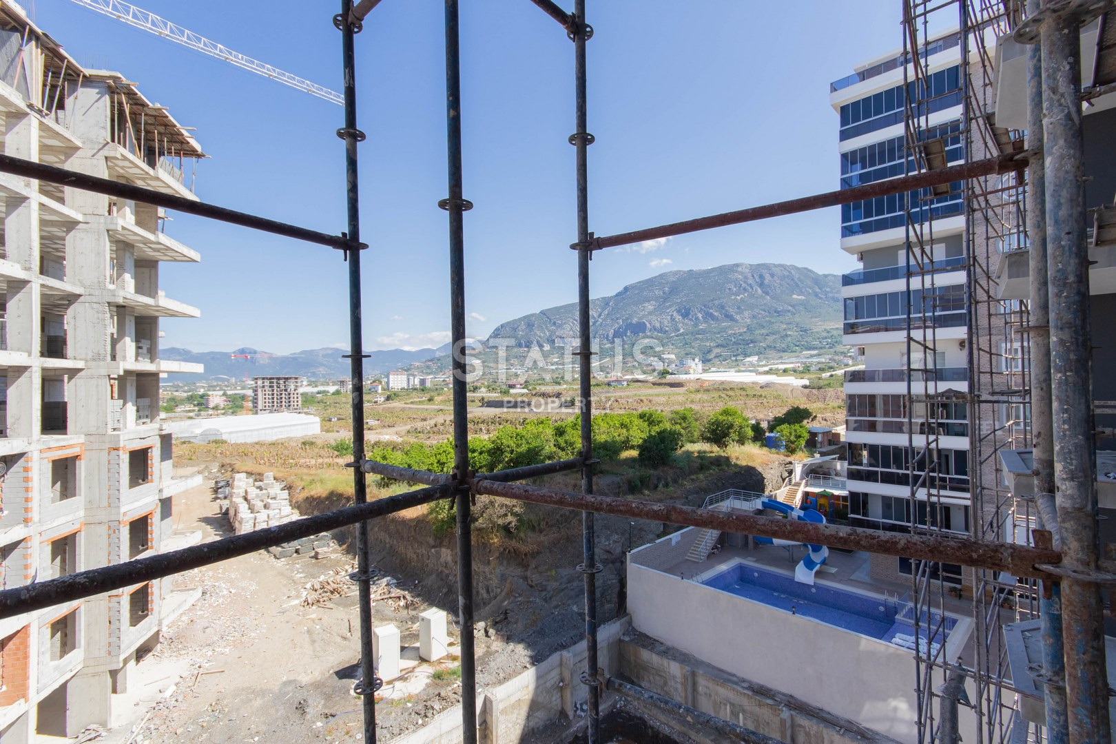 Новая квартира на этапе сдачи в Махмутларе. 55 м2 фото 12