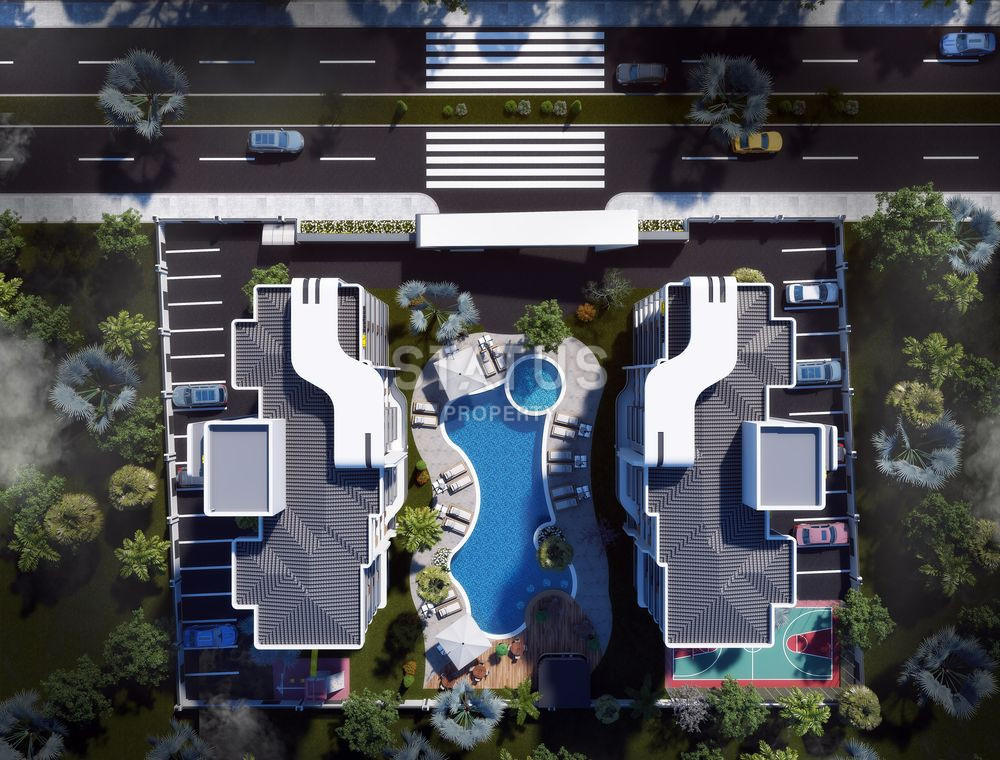 Новый инвестиционный проект в Анталье в районе Алтынташ. 60м2 фото 7