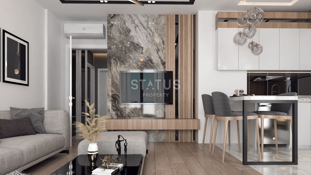 Новый инвестиционный проект в Анталье в районе Алтынташ. 60м2 фото 12