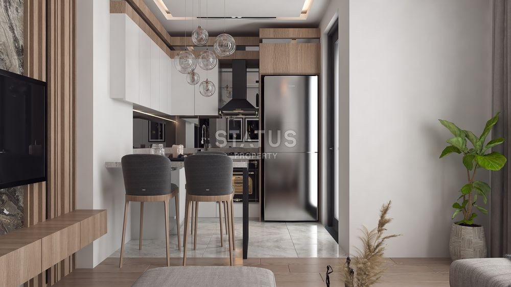 Новый инвестиционный проект в Анталье в районе Алтынташ. 60м2 фото 13