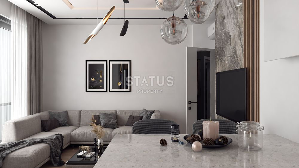 Новый инвестиционный проект в Анталье в районе Алтынташ. 60м2 фото 14