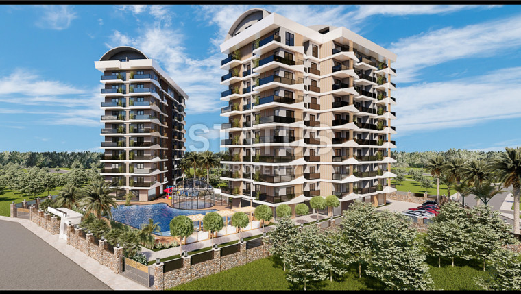 Проект премиум класса в центре Аланьи. 55м2 -140м2 фото 1