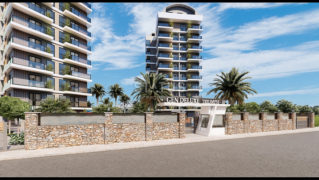 Проект премиум класса в центре Аланьи. 55м2 -140м2 фото 7