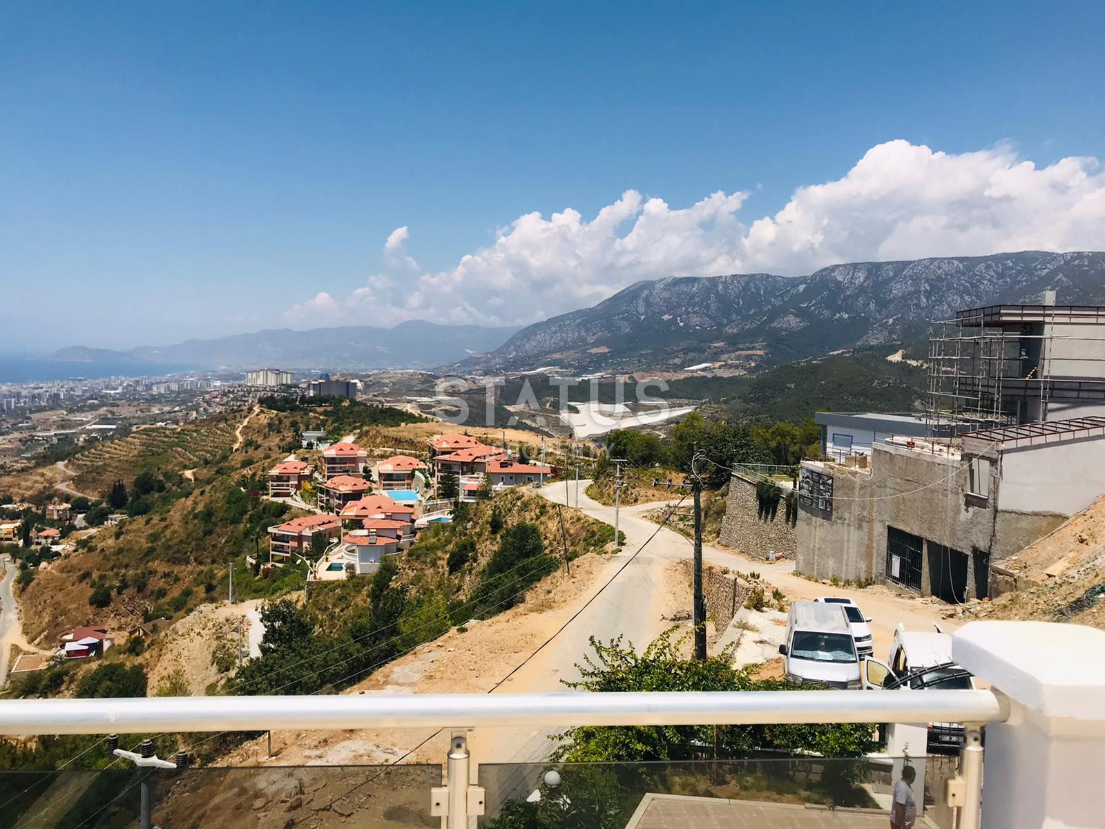 Villa 4+1 with sea and forest views in Kargicak, 350m2 фото 41