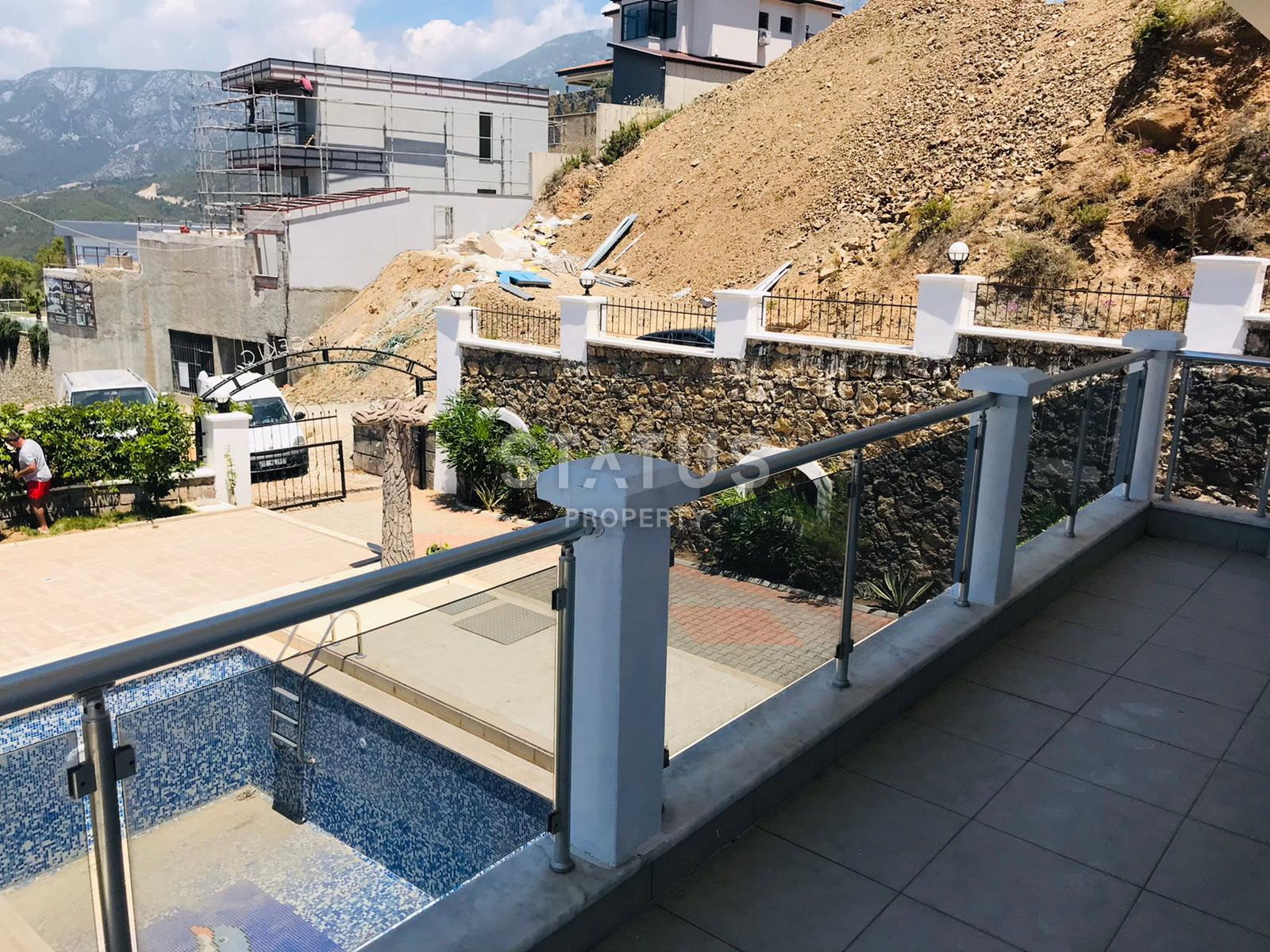 Villa 4+1 with sea and forest views in Kargicak, 350m2 фото 42